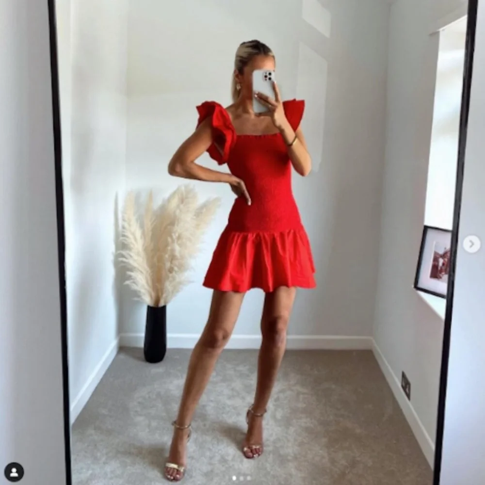 ZARA RUFFLED DRESS - Picture 2 of 5